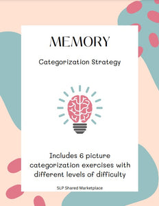 Memory: Categorization
