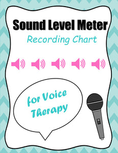 Sound Level Meter Recording Chart