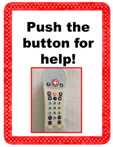 Call Button Visual Supports