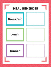 Load image into Gallery viewer, Meal Reminder: Cue Card System and Visual Support

