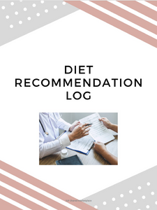 Diet Recommendation Log